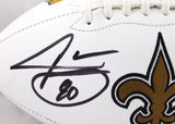 Jarvis Landry Autographed New Orleans Saints Logo Football-Beckett W Hologram