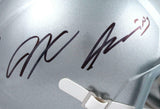 Jaxon Smith-Njigba Autographed Ohio State F/S Speed Helmet-Beckett Hologram