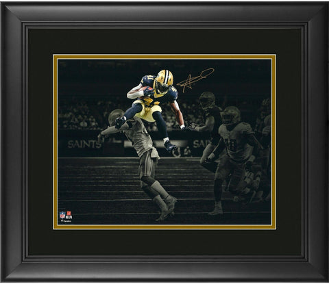 Alvin Kamara New Orleans Saints Framed Signed 11x14 Spotlight Photograph