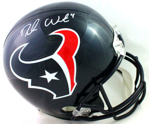 Deshaun Watson Autographed Houston Texans Full Size Helmet - JSA W Auth *White