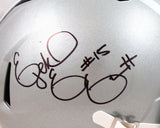 Ezekiel Elliott Autographed Ohio St. F/S Speed Helmet-Beckett W Hologram *Black