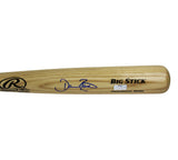 Dave Roberts Signed Los Angeles Dodgers Blonde Big Stick MLB Bat