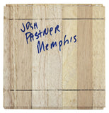 Georgia Tech Josh Pastner Authentic Signed 6x6 Floorboard BAS #BG79102