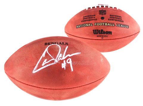 Carson Palmer Signed Cincinnati Bengals Authentic Stamped Wilson NFL Football