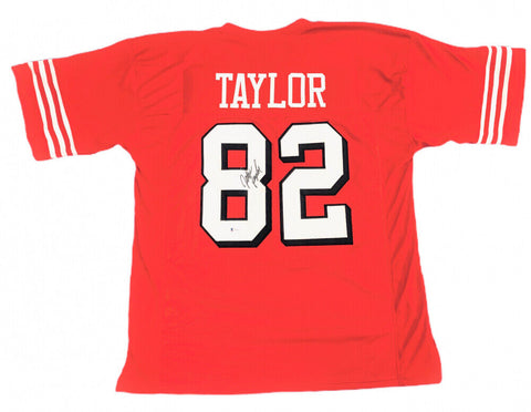 John Taylor Signed San Francisco 49ers Jersey (Beckett COA) 3xSuper Bowl Champ