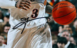 Allen Iverson Autographed Philadelphia 76ers 16x20 White Jsy Photo-BeckettW Holo