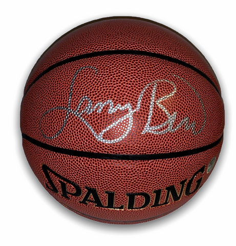 Larry Bird Signed Autographed Spalding Basketball Player Holo