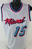 Mario Chalmers Signed Miami Heat Jersey (JSA COA) Miami Vice Style Home jersey