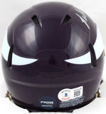 Randall Cunningham Autographed Vikings 83-01 Speed Mini Helmet- Beckett W Holo