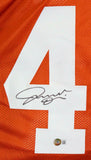 Joseph Ossai Autographed Orange College Style Jersey-Beckett W Hologram *Black