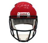 Joe Thomas Signed Wisconsin Badgers Speed Full Size AMP NCAA Helmet