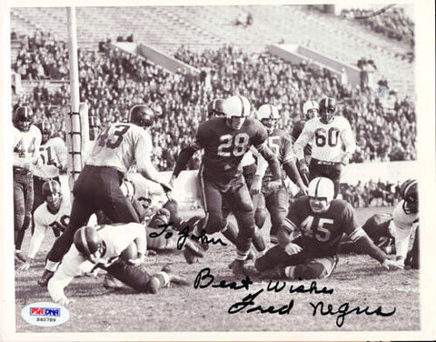 Fred Negus Autographed Signed 7x9 Wire Photo "To John" PSA/DNA #S40789
