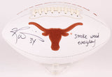 Ricky Williams Signed Texas Longhorns Football Inscribed Smoke Weed Everyday JSA