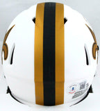 Darren Sproles Autographed New Orleans Saints Lunar Speed Mini Helmet-BAW Holo