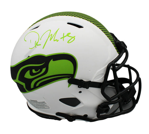 DK Metcalf Signed Seattle Seahawks Speed Authentic Lunar NFL Helmet