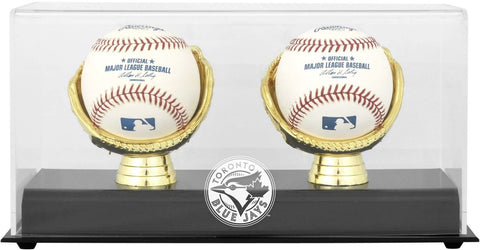 Toronto Blue Jays Gold Glove Double Baseball Logo Display Case - Fanatics