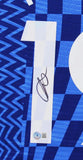 Mason Mount Signed Chelsea Nike Blue Checkers Soccer Jersey