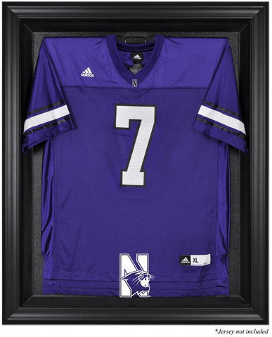 Northwestern Wildcats Black Framed Logo Jersey Display Case