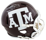Texas A&M Johnny Manziel "12 Heisman" Signed Full Size Speed Rep Helmet BAS Wit