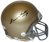 Lou Holtz Autographed Notre Dame Fighting Irish VSR4 Mini Helmet JSA 35332