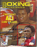 Muhammad Ali & Howard Davis Autographed Boxing Illustrated Cover PSA/DNA S01607