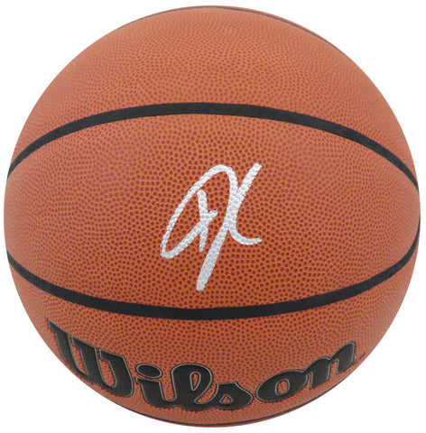 Giannis Antetokounmpo (BUCKS) Signed Wilson NBA I/O Basketball - (SCHWARTZ COA)