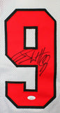 JJ Watt Autographed White Pro Style Jersey- JSA W Authenticated
