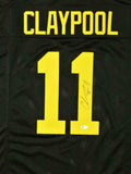 Chase Claypool Autographed Black Color Rush Pro Style Jersey-Beckett W*Black *R1