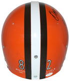 Ozzie Newsome Signed Cleveland Browns Custom Kralite RK Helmet 2 Insc JSA 31888