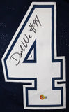 DeMarcus Ware Autographed Blue Pro Style Jersey-Beckett W Hologram *Black