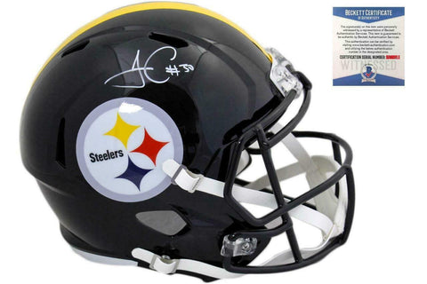 Pittsburgh Steelers James Conner Autographed Signed Speed Helmet - Beckett