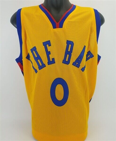 Friendly Confines DeMarcus Cousins Signed Golden State Warriors The Bay Yellow Jersey (JSA COA)