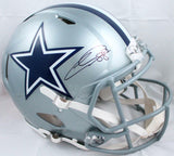 CeeDee Lamb Autographed Dallas Cowboys F/S Speed Authentic Helmet *thin-Fanatics