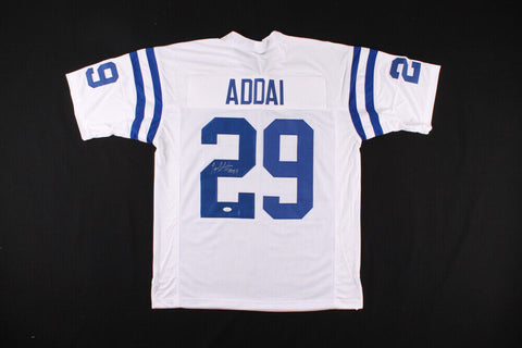 Joseph Addai Signed Indianapolis Colts Jersey (JSA Holo) Super Bowl XLI Champ RB