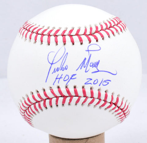 Pedro Martinez Autographed Rawlings OML Baseball w/HOF - Beckett W Hologram