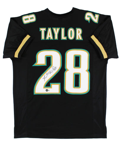 Fred Taylor Authentic Signed Black Pro Style Jersey Autographed BAS Witnessed