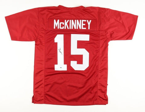 Xavier McKinney Signed Alabama Crimson Tide Jersey (OKAuthentics) N Y Giants DB
