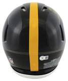Steelers T.J. Watt NFL Record 22.5 Sacks Signed F/S Speed Proline Helmet BAS Wit