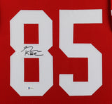 George Kittle Signed San Francisco 49ers 35" x 43" Framed Jersey (Beckett COA)