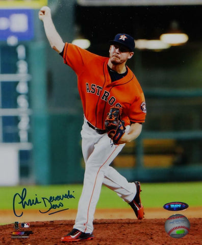 Chris Devenski Autographed Houston Astros 8x10 PF Photo Pitching- Tristar Auth *