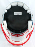 AJ Brown Autographed Titans F/S Flash Speed Helmet-Beckett W Hologram *White