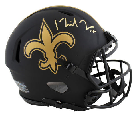 Saints Michael Thomas Signed Eclipse Full Size Speed Proline Helmet BAS Witness