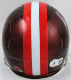 Amari Cooper Autographed Cleveland Browns Flash Speed Mini Helmet-Beckett W Holo