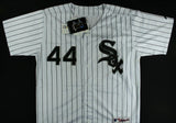 Jake Peavy Signed Chicago White Sox Majestic MLB Style Jersey (JSA COA)