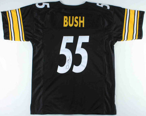 Devin Bush Signed Pittsburgh Steelers Jersey (JSA COA)2019 1st Rnd Pk Linebacker
