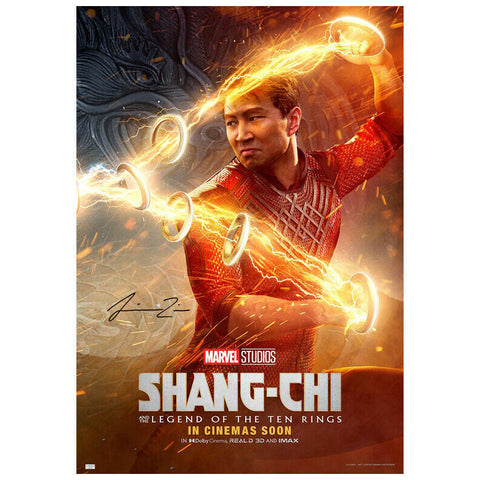 Simu Liu Autographed Shang-Chi & the Legend of the Ten Rings 27x40 Poster