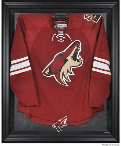 Coyotes Black Framed Logo Jersey Display Case-Fanatics Authentic