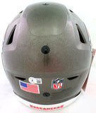 Mike Alstott Autographed Bucs Authentic SpeedFlex F/S Helmet SB- Beckett W*White