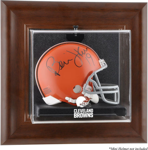 Cleveland Browns Mini Helmet Display Case - Brown - Fanatics