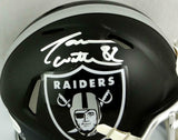 Jason Witten Autographed Las Vegas Raiders Blaze Mini Helmet- Beckett *White